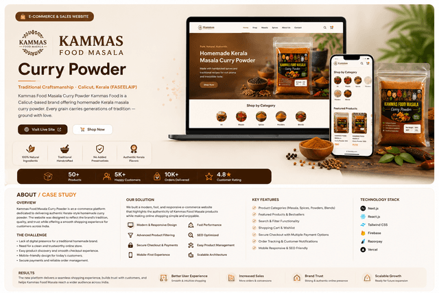 Kammas Food Masala Curry Powder Preview