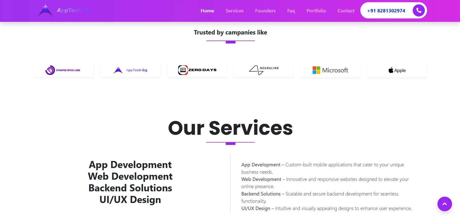 AppTechGig Website